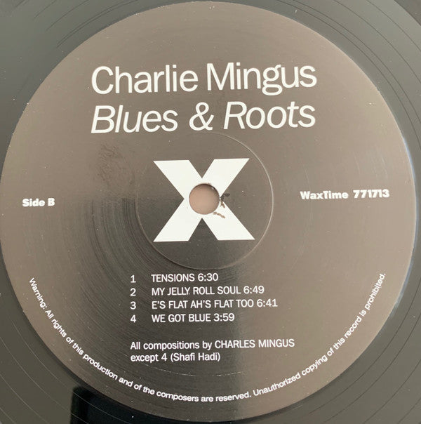 Charles Mingus - Blues & Roots (LP, Album, RE, RM, 180)