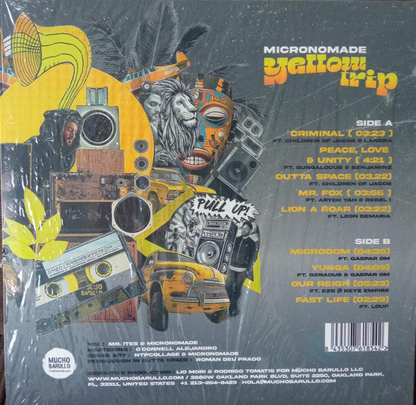 Micronomade : Yellow Trip (LP, Ltd, Yel)