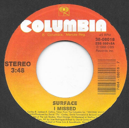 Surface : I Missed (7")