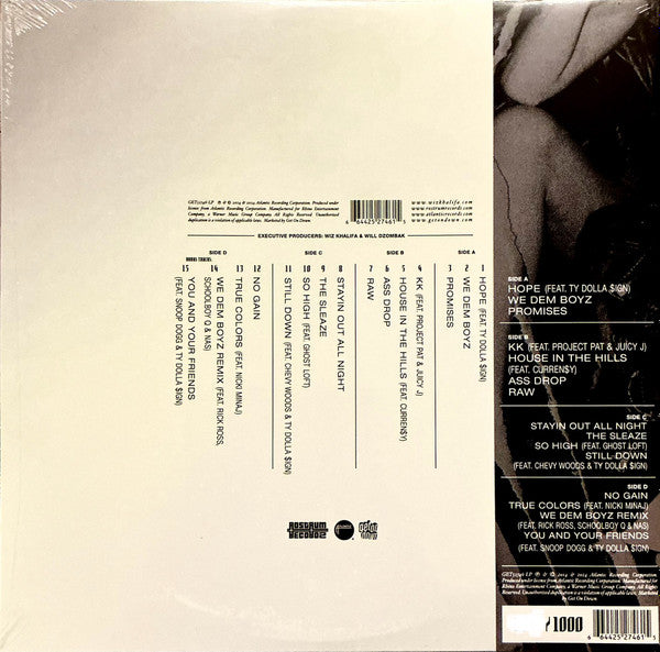 Wiz Khalifa : Blacc Hollywood (2xLP, Album, Ltd, Num, RE, Bla)