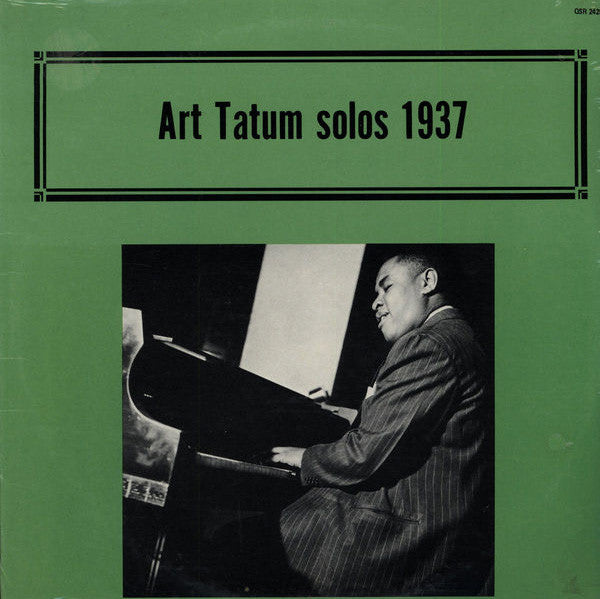 Art Tatum : Solos 1937 (LP, Album)