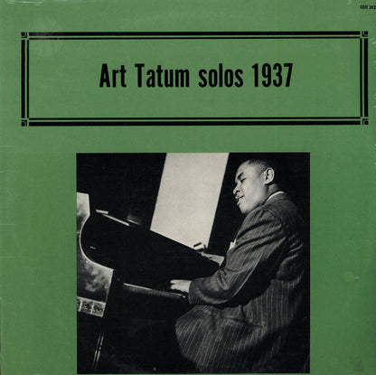 Art Tatum : Solos 1937 (LP, Album)