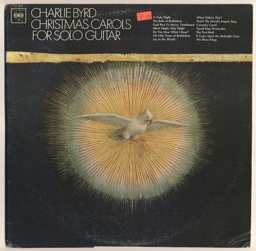 Charlie Byrd - Christmas Carols For Solo Guitar (LP, Album, Mono)