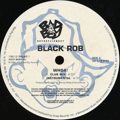 Black Rob - Whoa! (12")