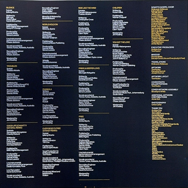 Soweto Gospel Choir, Groove Terminator - History of House (LP)