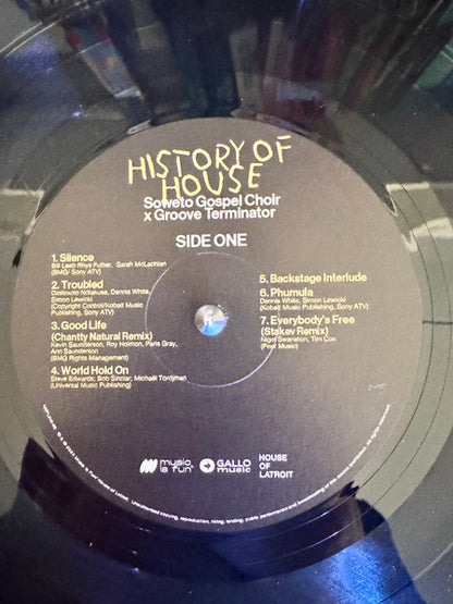 Soweto Gospel Choir, Groove Terminator - History of House (LP)
