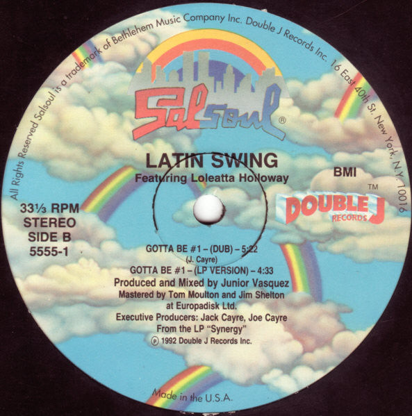 Latin Swing Featuring Loleatta Holloway - Gotta Be #1 (12")