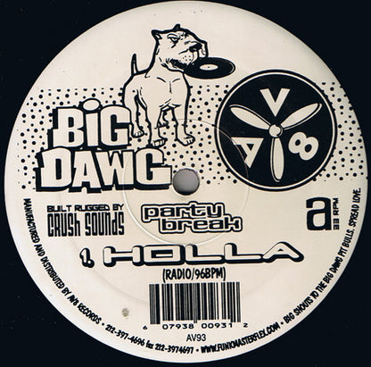 Funkmaster Flex - Holla (12")