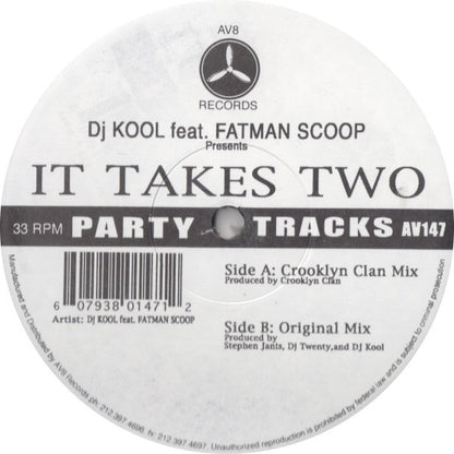 DJ Kool Feat. Fatman Scoop : It Takes Two (12")