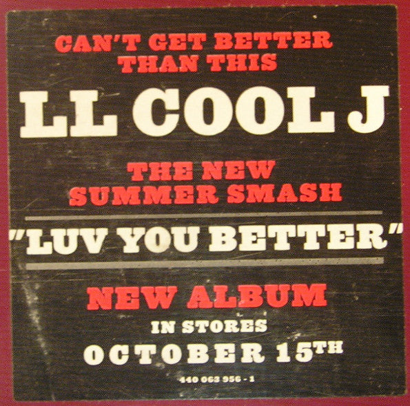 LL Cool J : Luv U Better (12", Promo)