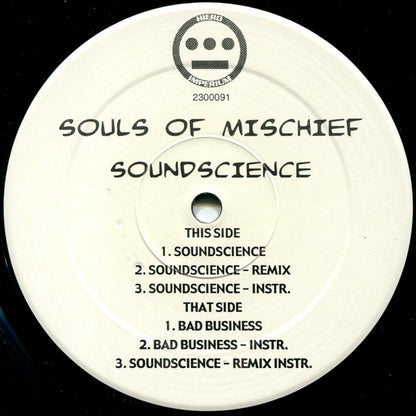 Souls Of Mischief : Soundscience / Bad Business (12")