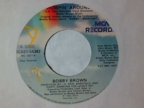Bobby Brown : Humpin' Around (7", Single)