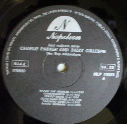 Charlie Parker And Dizzy Gillespie - The Bop Originators (LP, Comp)