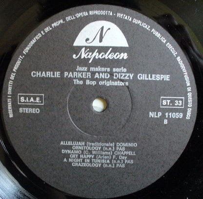 Charlie Parker And Dizzy Gillespie - The Bop Originators (LP, Comp)