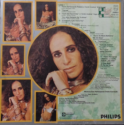 Maria Bethânia - Pássaro Da Manhã (LP, Album, Gat)
