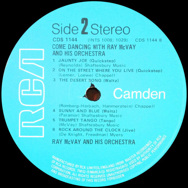 Ray McVay And His Orchestra* : Come Dancing (LP, Album)