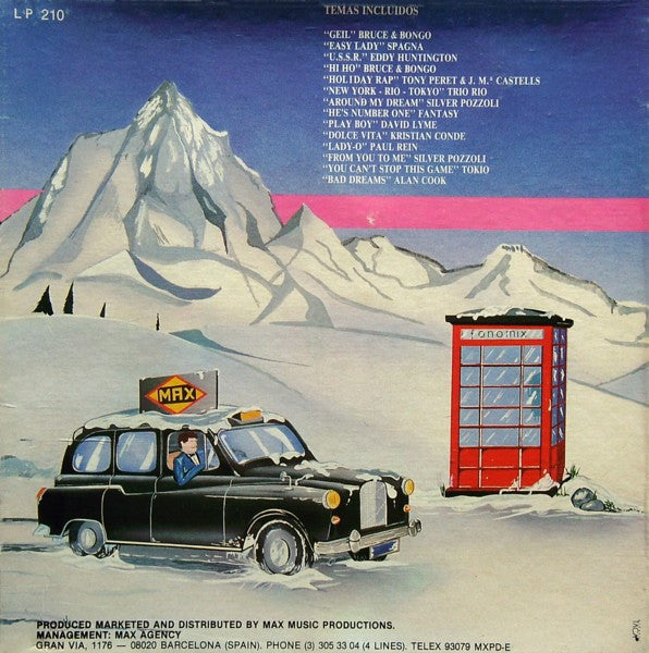Various : Max Mix 4 (LP, Mixed + LP, Comp, P/Mixed + Box, S/Edition)