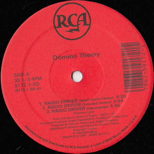 Domino Theory - Radio Driver (12")