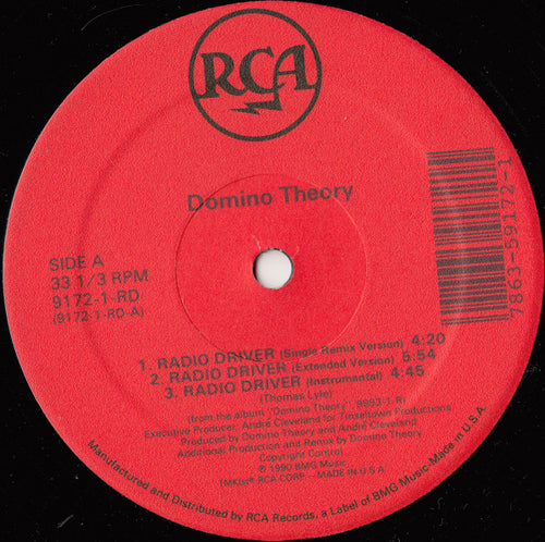 Domino Theory - Radio Driver (12")