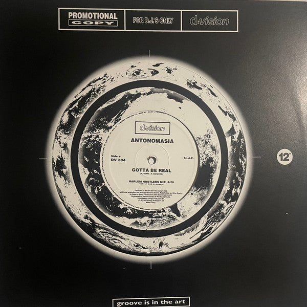 Antonomasia : Gotta Be Real (12")