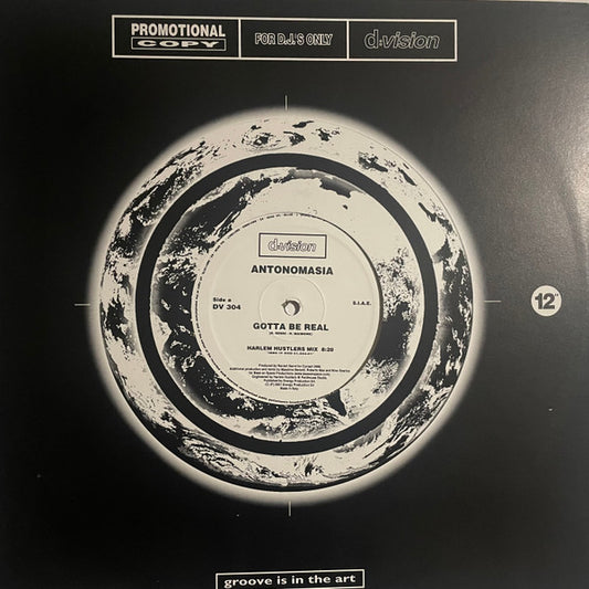 Antonomasia : Gotta Be Real (12")