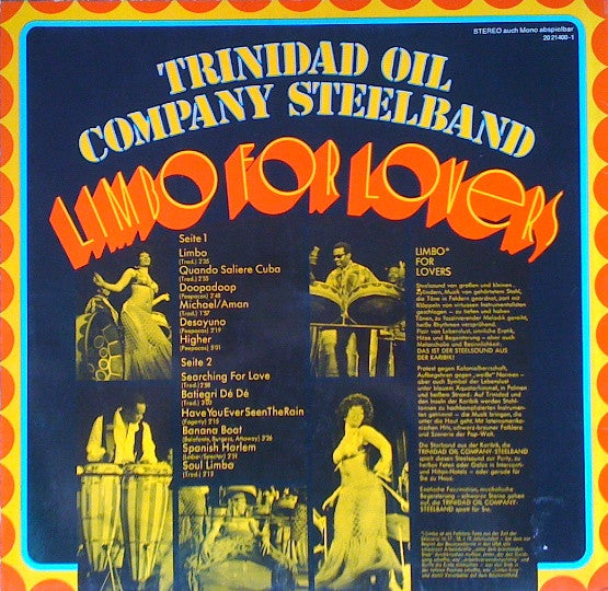 Trinidad Oil Company : Limbo For Lovers (LP, Album)