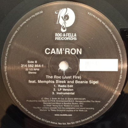 Cam'ron : Oh Boy / The Roc (12")