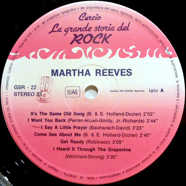 Martha Reeves / Rufus Thomas / The Nashville Teens / The Troggs - Martha Reeves / Rufus Thomas / The Nashville Teens / The Troggs (LP, Comp)