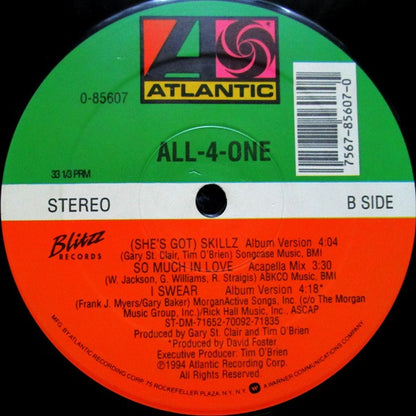 All-4-One : (She's Got) Skillz (12")