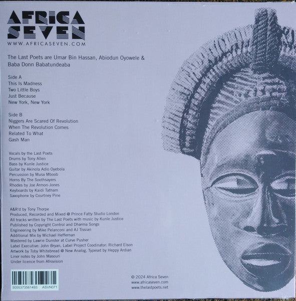 The Last Poets - Africanism (LP, Album)