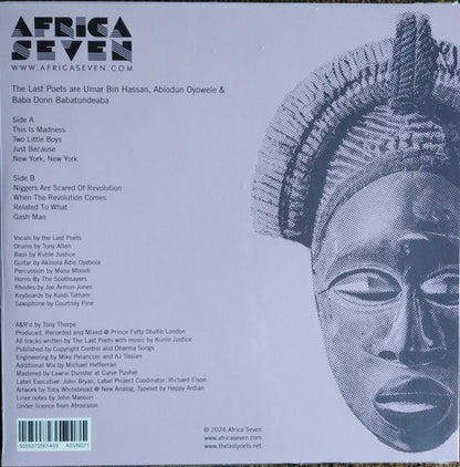 The Last Poets - Africanism (LP, Album)
