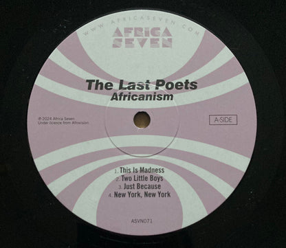 The Last Poets - Africanism (LP, Album)
