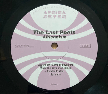 The Last Poets - Africanism (LP, Album)