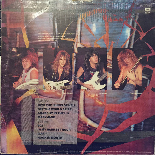Megadeth : So Far, So Good... So What! (LP, Album)