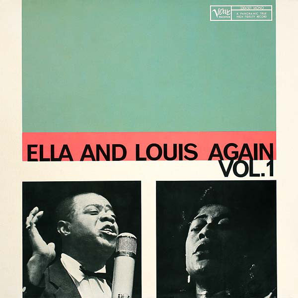 Ella Fitzgerald And Louis Armstrong - Ella And Louis Again Vol. 1 (LP, Mono, RE)