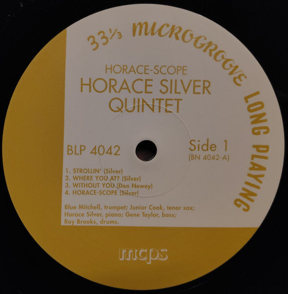 The Horace Silver Quintet : Horace-scope (LP, Ltd, RM)