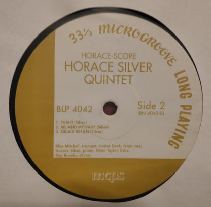 The Horace Silver Quintet : Horace-scope (LP, Ltd, RM)
