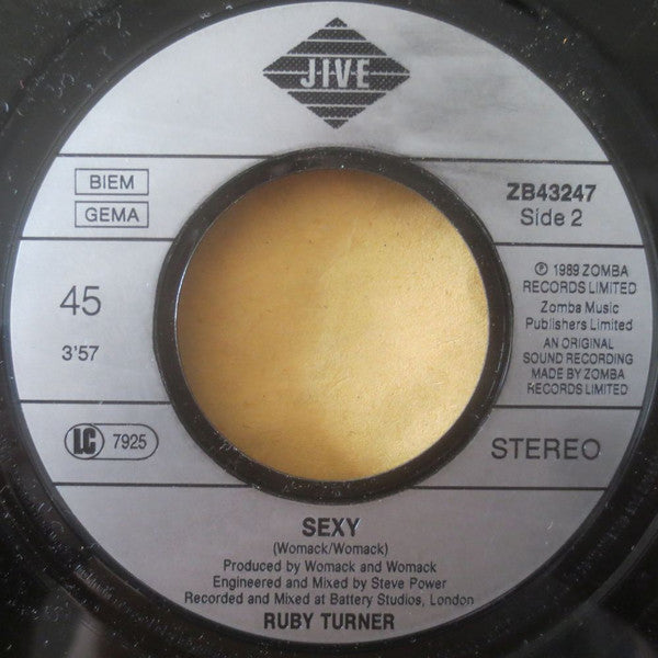 Ruby Turner : It's Gonna Be Alright (7", Single)