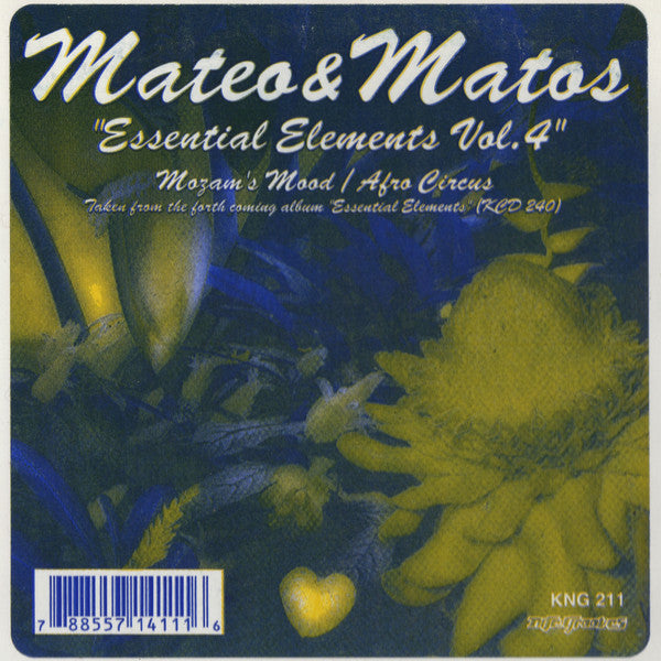 Mateo & Matos : Essential Elements Vol. 4 (12")