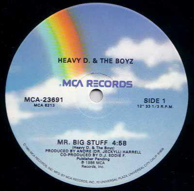 Heavy D. & The Boyz - Mr. Big Stuff (12")