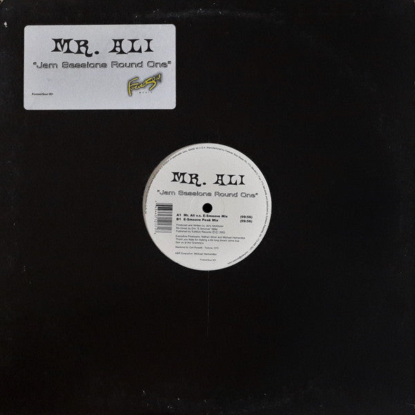 Mr. Ali* : Jam Sessions Round One (12")