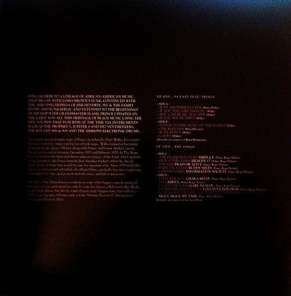 Various : The Many Faces Of Prince (A Journey Through The Inner World Of Prince) (2x12", Comp, whi)