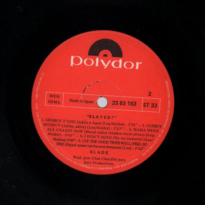 Slade : Slayed? (LP, Album)