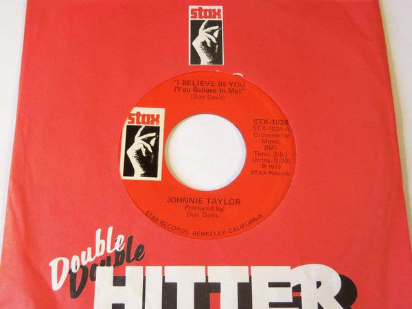 Johnnie Taylor : Stop Doggin' Me / I Believe In You (You Believe In Me) (7", RE)