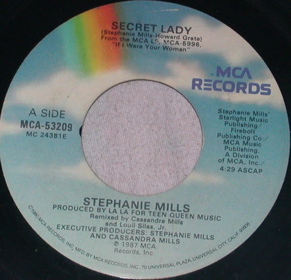 Stephanie Mills : Secret Lady (7", Single)