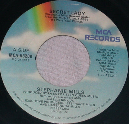 Stephanie Mills : Secret Lady (7", Single)