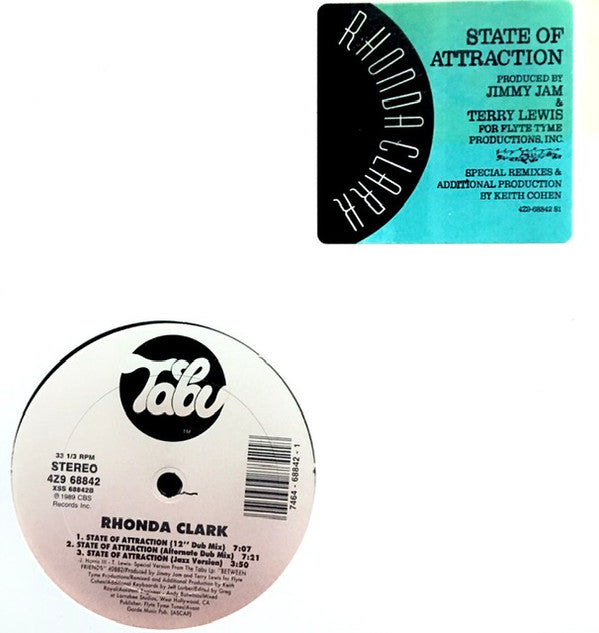 Rhonda Clark : State Of Attraction (12")