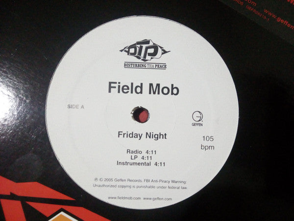 Field Mob - Friday Night / My Wheels (12", Promo)