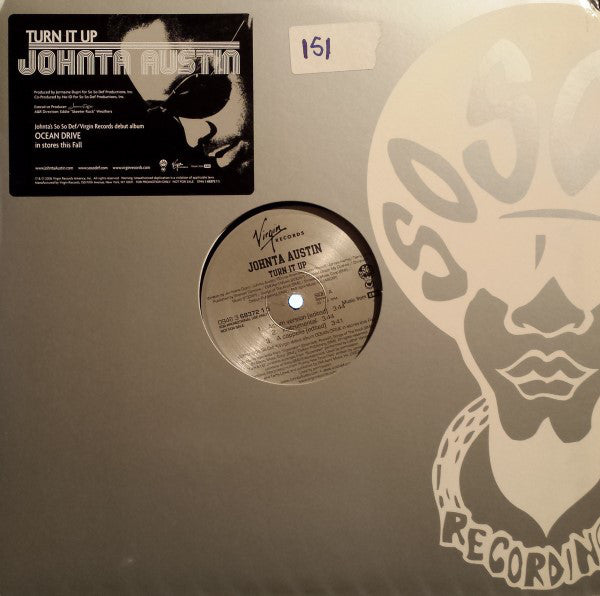Johnta Austin - Turn It Up (12", Promo)