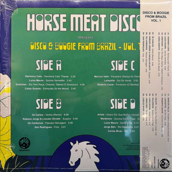 Horse Meat Disco - Disco & Boogie From Brazil Vol.1 (2xLP, Comp, Gre)